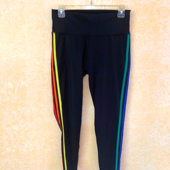 2️⃣ for $40 Like new sdidas 🌈 PRIDE leggings - with small flaw - Picture 3 of 13